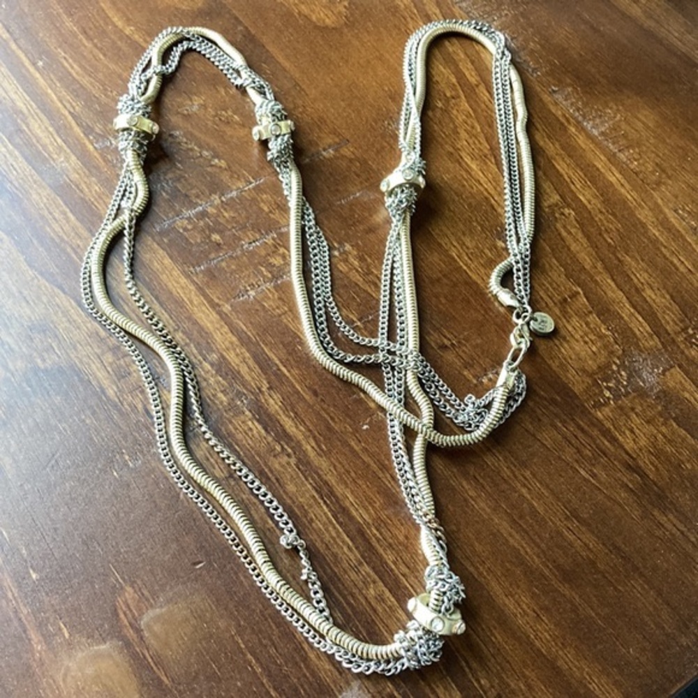 LOFT Gold and Silver Necklace